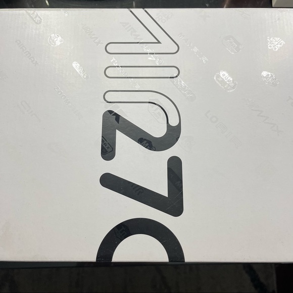 Nike Air Max 270 React White/Midnight Navy - Picture 7 of 7